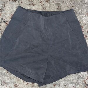 lululemon athletica Charcoal High Waist Shorts